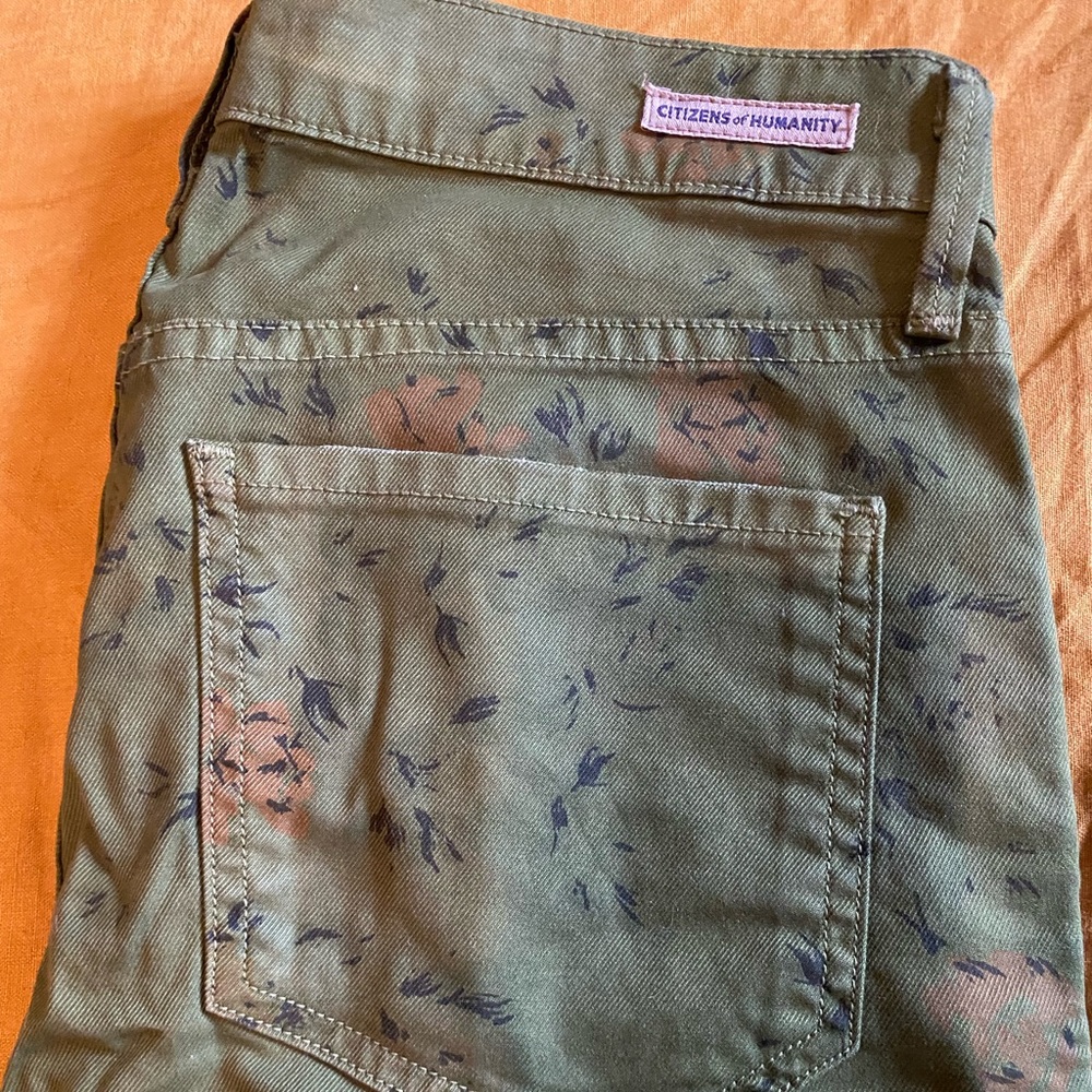 Citizens of humanity flower jeans
